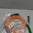 Giraffe Tools Hybrid Lead-in Air Hose, 3/8 inch x 6 ft, 1/4 in. MNPT Fittings, 300 PSI Heavy Duty, Lightweight Air Compressor Hose Short