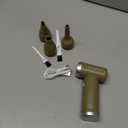 Compressed Air Duster - 3-Phase Brushless Motor, 7.2m/s Super Strong Wind, Multifunctional Jet Fan for Home, Office, Car, and More - Rechargeable and Mini Portable Design (Sandy Yellow)