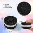 3Pcs Taba Fidget Squishy Toys, Ultra Soft Stress Relief Toys for Kids Adults, Kawaii Cute Cookies Squeeze Sensory Toys, Decompression Anxiety Relief Party Favors Gifts for Girls & Boys