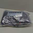 Cambond Airport Luggage Checked Bag - 60L Travel Duffle Bag for 4-5 Day Short Trip, Compact Foldable Travel Duffel Bags for Traveling with Shoe Compartment for Men Women, Checked Luggage, Dark Blue