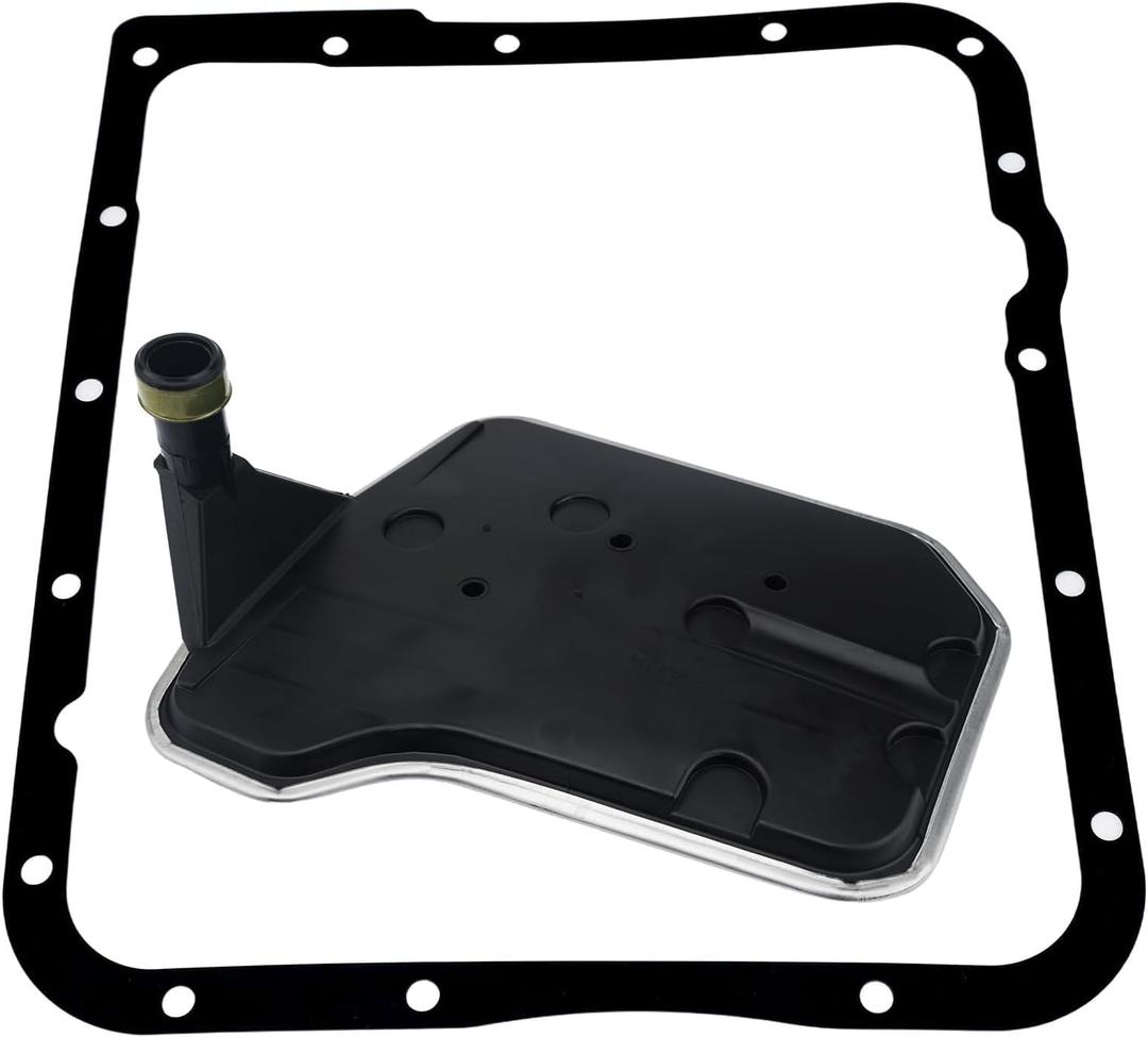 TF289 shallow oil pan Transmission Filter Kit for 4L60E - Compatible with Chevy Silverado/GMC Yukon/Cadillac Escalade 1993-2014Includes Sealing Gasket