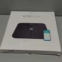 Wyze Scale, Smart Scale for Body Weight, Digital Bathroom Scale for Body Fat, BMI, and Heart Rate, Body Composition Analyzer with App, Batteries Included, Bluetooth, 400 lb (Black)