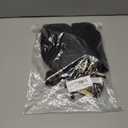 Women 2Pcs Lingerie Set Lace See-Through Sleeveless Camisoles High Waist Long Skirts with Chain Sleepwear (Black, M)