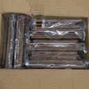 6 Pack Square Tissue Box Cover (6 x 6 x 6 inches) Rustic Wood Tissue Box Holder with Slidingout Bottom Wooden Tissue Box Cover Cube for Tabletop Stands Bathroom Bedroom Dinner Table