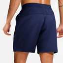 Separatec Mens Workout Shorts - 7 Inch Lightweight Breathable Quick Dry Gym Running Shorts for Men with Zipper Pockets (Blue, XL)
