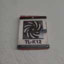Thermalright TL-K12 Computer Case CPU Cooler 120mm, PWM Silent With 2150RPM Speed, Black Cooling Fan