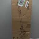 Protmex Cordless Impact Wrench, 900Ft-lbs (1200N.m) 1/2" Brushless Impact Gun, 21V High Torque Power Impact Driver, 2x4.0Ah Batteries Electric Impact Motor Variable Speeds for Car/Pickup Truck/Mower (Orange)