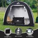 Bike Cover Storage Tent, Outdoor Portable Storage Tent, 210D Oxford Fabric PU4000 Waterproof for 2-3 Bikes, Suitable for Storing Bicycles,Motorcycles,Garden Tools,Lawn Mower,Various Tools