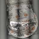 Spooky One Birthday Decorations for Boy,Halloween 1st Birthday Party Tableware Decorations Black Halloween Cartoon Ghost Pumpkin Leaves Wreath Disposable Plates Napkins Cups Forks and Knifes,Serve 24