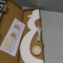 19.7in Light Up Honeycomb Paper Christmas Snowman, Indoor Christmas Decorations and Holiday Centerpieces for December Holiday Season Home Office and Xmas Party Supplies