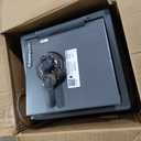 SentrySafe Medium Gray Fireproof Safe and Waterproof Safe Box with Dial Combination, Home Security for Money, Documents, or other Valuables, 1.23 Cubic Feet, SFW123DSB