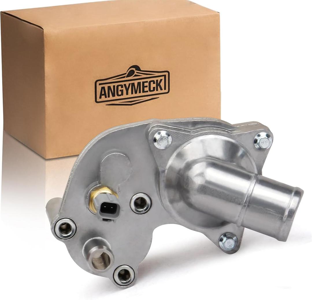 Aluminum Thermostat Housing Kit For 2002-2010 Ford Explorer For 2002-2003 Ford Explorer Sport For 2007-2010 Ford Explorer Sport Trac GL2Z8592A 2L2Z8592BA For 2002-2010 Mercury Mountaineer 4.0L