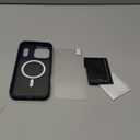 Magnetic 3 in 1 for iPhone 17 Pro Max Case, [OmniDirectional Protection] with 1x Screen Protector + 1x Camera Cover, [Seamless Work with Magsafe] Protective Silm Case for iPhone 17 Pro Max Purple, 6.9"