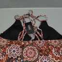 Daci Tankini Swim Tops for Women - Tummy Control Bathing Suit Swimwear Top Only V Neck No Bottom (Large, Mandala)