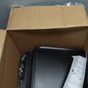 C&AHOME Cube Storage Organizer, 16-Cube Shelves Units, Plastic Storage Cubes, DIY Closet Organizer, Modular Closet Storage Shelves Ideal for Home, Bedroom, 48.4" L × 12.4" W × 48.4" H Black SUM3016H