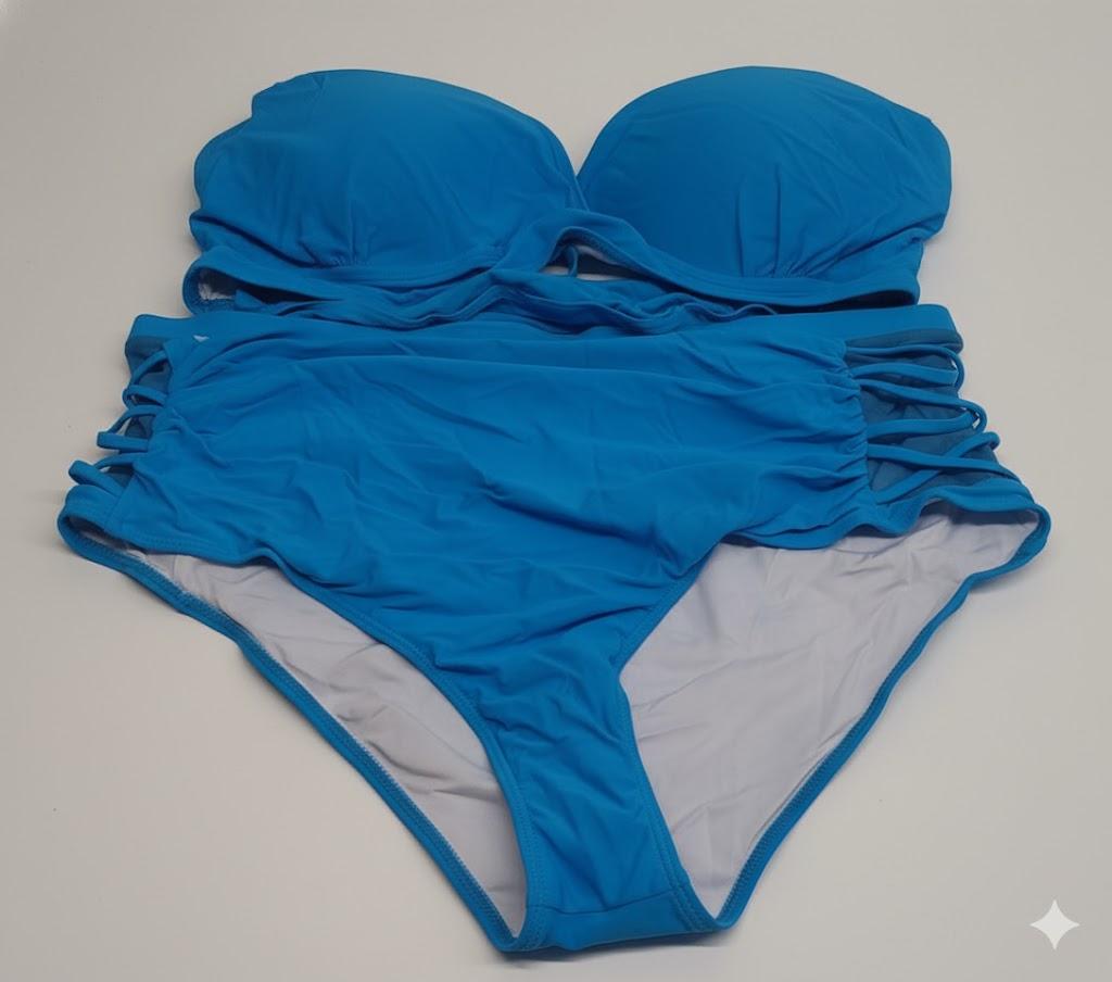 Women's Swimsuit Blue 4XL