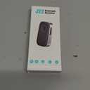 COMSOON Bluetooth Receiver for Car, Noise Cancelling 3.5mm AUX Bluetooth Car Adapter, Wireless Audio Receiver for Home Stereo/Wired Headphones, Hands-Free Call, 16H Battery Life - Black+Silver