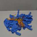 24 Pcs Blue Punch Balloons Bounce with Rubber Band Handle Punching Balloon Heavy Duty for Birthday party favors, Kids (Blue)