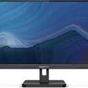 Amazon Basics 24-inch Full HD IPS Monitor, 75 Hz, 1080P, HDMI, Display Port and VGA Input, Adjustable Stand, VESA Compatible, Built-in Speakers for Office and Home, Black