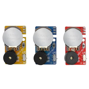 Mixed 3 Pack Hidden Annoying Beep Office Prank Devices,Small Prank Chirp Noise Maker Including Different Sounds, Cricket,Beep and More,Point Guard Prank for April Fools Day Gag