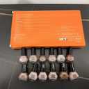 2 x modelones Nail Polish Set, 12 Colors Winter Sparkle Dark Green Red Glitter Silver Champagne Burgundy Gold Nail Polish Set Quick DIY Finger Nail Polish Manicure DIY Nail Art Salon Home Gift (A2-Mermaid Legend)