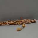 Dried Curly Willow Branches, 14-15 Stems Dried Twigs Sticks 21-23 Natural Dried Plants Decorative Branches for Rustic Home Decor, Champagne Gold