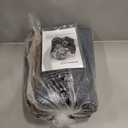 Snailax Massage Seat Cushion with Heat - Extra Memory Foam Support Pad in Neck and Lumbar,10 Vibration Massage Motors, 2 Heat Levels, Back Massager Chair Pad for Back (Navy Blue)