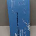 AQQA Aquarium Clip-On Stream Light with Controller, LED Fish Tank Light with 3 Modes (White/RGB/Full Spectrum), Timer & 6 Brightness Levels, Adjustable Clamp for Freshwater Plants Fish Tanks 35W