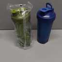 BlenderBottle Classic Shaker Bottle Perfect for Protein Shakes and Pre Workout, 28-Ounce (2 Pack), Moss and Navy