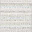 8'x10' Machine Washable Vintage Design Area Rug - Non Slip, Stain Resistant for Home, Office, Machine Washable Area Rugs 8x10, Area Rugs for Living Room (Grey Blue Cream 8x10)