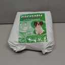 Pet Soft Female Dog Diapers - Disposable Puppy Diapers for Dogs & Cats, Ultra Absorbent Doggy in Heat Period or Urine Incontinence, 23pcs (S, Green)