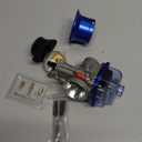 PWK 26mm Carburetor, Universal Mortorcycle Racing With Blue Float Bowl Horn Cup Intake Manifold Fit for 2T 4T Engine Scooter Motorcycle ATV Quad Pit Bike 100cc-125cc