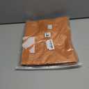 Linen Placemats Set of 8, Machine Washable, Heat Resistant, Wrinkle Free, Thick Polyester Kitchen Place Mats for Dining Table (Orange)