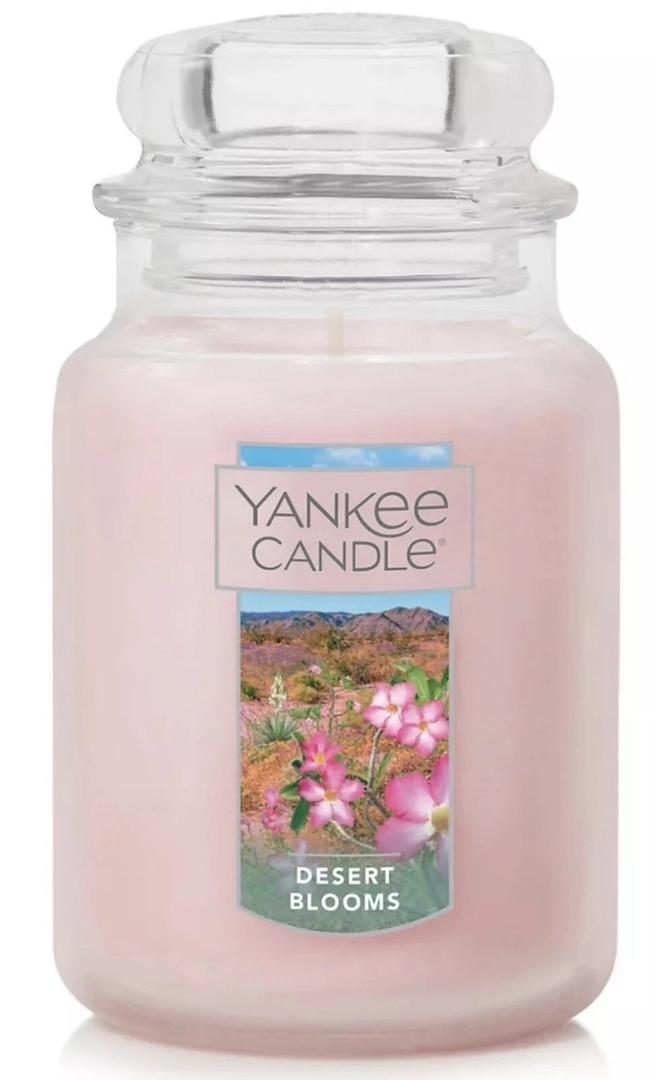 NWT! Yankee Candle DESERT BLOOMS 22 Oz. Candle