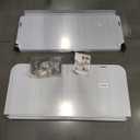 10L0L Golf-Cart-Windshield for Club Car DS 1982-2000.5 Gas & Electric Models Replacement with Tinted UV Protection Impact Resistant Acrylic Lightweight and Foldable Golf Cart Front Windshield (Clear)