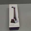 Tilted Nation Gaming Headset and Controller Stand | Premium PS5 Accessories (Clean Space with Charging Station) Headphone and Controller Holder for Desk, PlayStation 5, Xbox Game, (White)