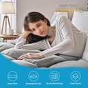 wOod-it Full Mattress Topper, Extra Thick Mattress Pad Cover for Back Pain with Soft Down Alternative Fill, Cooling Breathable Pillow Top Protector with 8-21 Inch Deep Elastic Pocket