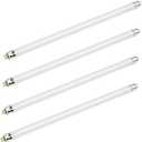 Bluex Bulbs 4 Pack F14T5/830 14W 22 Inch T5 Fluorescent Tube Light Bulb 3000K Warm White Mini Bi-Pin (G5) Base Straight Tube Light Bulb