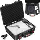 Starlink Mini Case, IP67 Waterproof Hard case Fits Star Link Mini Dish, Portable Shoulder Dual Carry Options with Precision Cut Foam For Starlink Accessories,Ideal for Travel and Camping