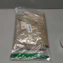 First Class 100% Polyester Short Sleeve Men's Uniform Shirt White (X-Large, Tan)