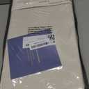 100% Blackout Shield Linen Blackout Curtains for Bedroom 96 Inches Long, Back Tab/Rod Pocket Living Room Drapes, Thermal Insulated Blackout Curtains 2 Panels Set, 50" W x 96" L,Cream