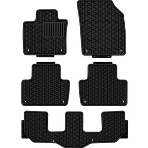 Custom-fit 2016-2026 Volvo XC90 Floor Mats 3 Row Seat Liner All-Weather Full Liners, 2017 2018 2019 2020 2021 2022 2023 2024 2025