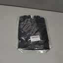 AURUZA Cycling Gloves for Men Winter Cold Weather, Five Fingers Touch Screen Winter Gloves for Men, Waterproof Anti-Slip Warm Gloves Liners for Cycling Biking Walking Sporting Driving (Small, Black)