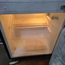 Frigidaire Retro Mini Fridge with Freezer & Side Bottle Opener-Small 2 Door Refrigerator for Office Bar or College Dorm Room-3.2 Cu Ft – 19”"D x 20.5" W x 33.5" H (ONYX)