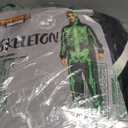 Spooktacular Creations Halloween Skeleton Costume, Adult Skeleton Costume, Skull Jumpsuit for Halloween Cosplay Party (Medium, Green)