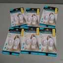 6 x Pack Oval Adhesive Hooks Crochets Adhesifs Ovales 