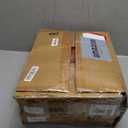 Huuger Night Stand Set of 2, Nightstand with 2 Drawers, Bed Side Table with Open Shelf, Wooden Top, End Table, Fabric Drawer, for Bedroom, Rustic Brown