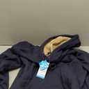 TACVASEN Men's Pullover Hoodie Thick Sherpa Lined Kangaroo Pocket Winter Windproof Warm Fleece Hoodie Athletic Sweatshirts (Large, Black)