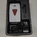 Andis TS-1 17235 Pro Foil Lithium Titanium Foil Shaver, Cord/Cordless, Smooth Shaving Cordless Shaver with Charger, Gray