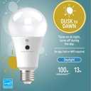 GE LED+ Dusk to Dawn Daylight A21 (1-Pack)
